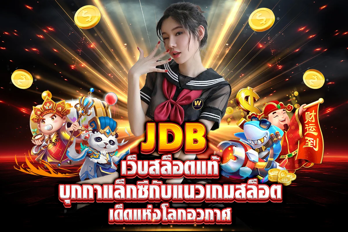 JDB เว็บสล็อตแท้ บุกกาแล็กซีกับแนวเกมสล็อตเด็ดแห่งโลกอวกาศ